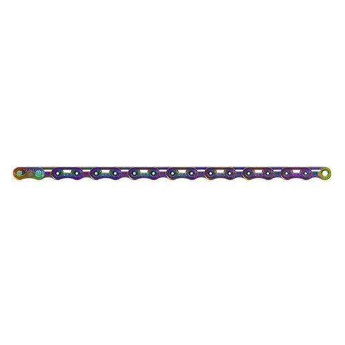 Łańcuch Sram Red E1 Flattop 12s, Rainbow