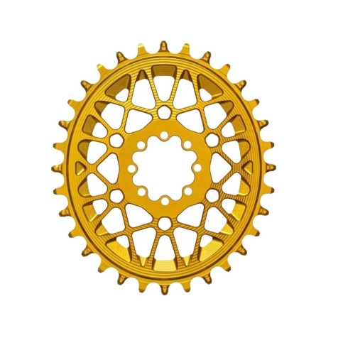 Zębatka Absoluteblack Oval SRAM Direct Mount 8-Bolt, T-Type, złota