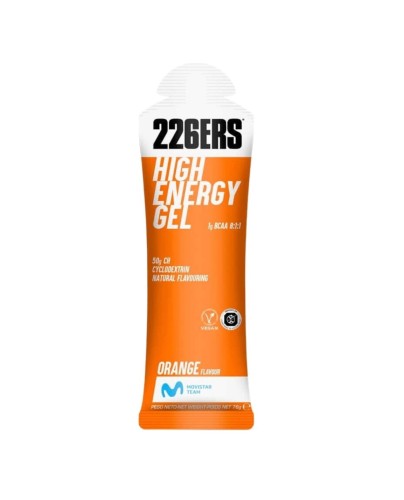 Żel enegretyczny 226ers High Energy Gel, pomarańczowy z BCAA 76g
