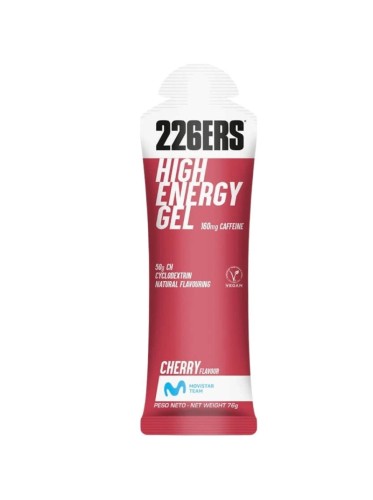 Żel enegretyczny 226ers High Energy Gel, wiśniowy z kofeiną 76g