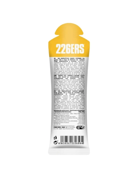 Żel enegretyczny 226ers High Fructose Gel, bananowy 76g
