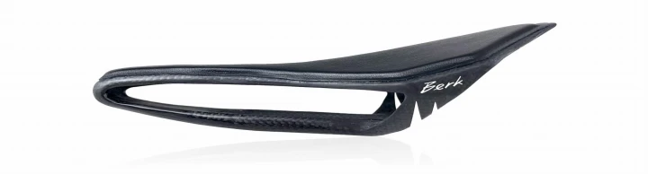 Siodło Berk Lupina Monocoque Open Padded, czarne