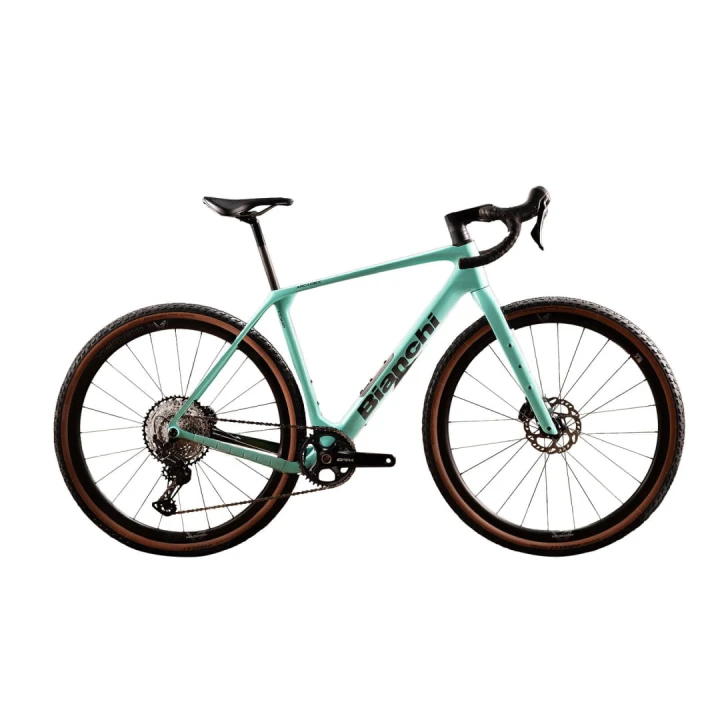 Rower gravelowy Bianchi Arcadex Pro 2024, Celeste, GRX 820/822 1x