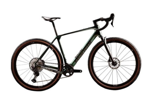 Rower gravelowy Bianchi Arcadex Pro 2024, Dark Forest, Apex/GX eTap AXS 1x12