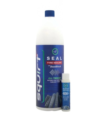 Płyn uszczelniający Squirt Seal Tyre Sealant BeadBlock, 1000ml+30ml