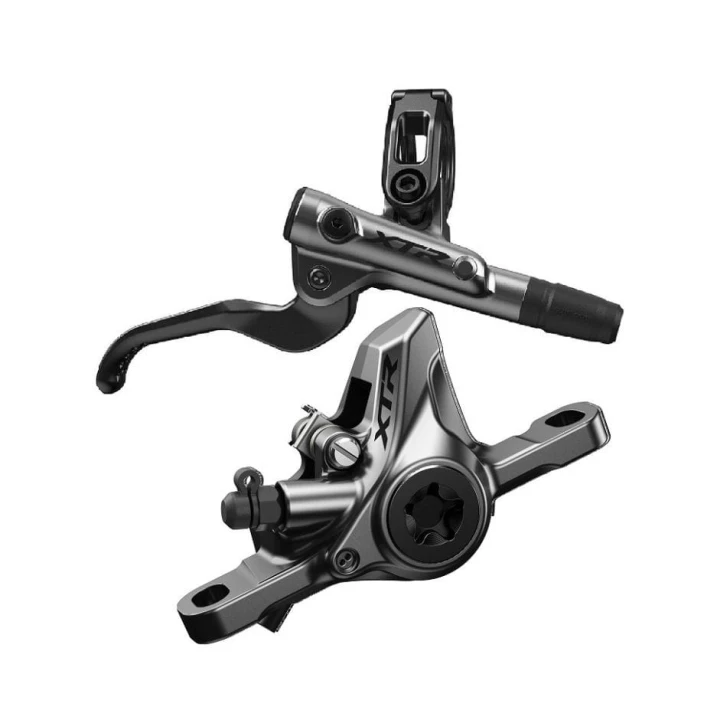 Zestaw klamka/hamulec Shimano XTR M9100, K04Ti, przewów, tył