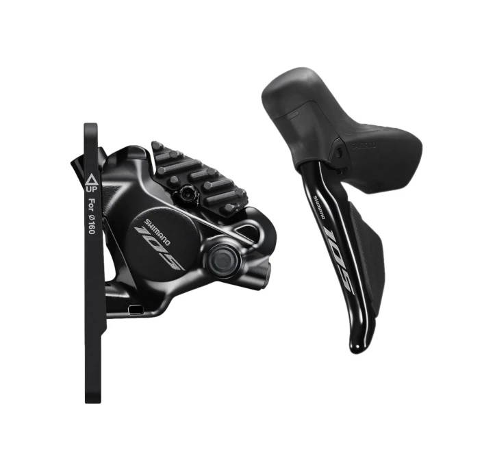 Zestaw klamkomanetka/hamulec Shimano 105 Di2, przewód, tył