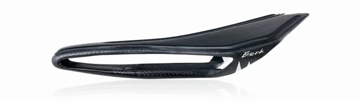Siodło Berk Lupina Monocoque Open Padded, czarne