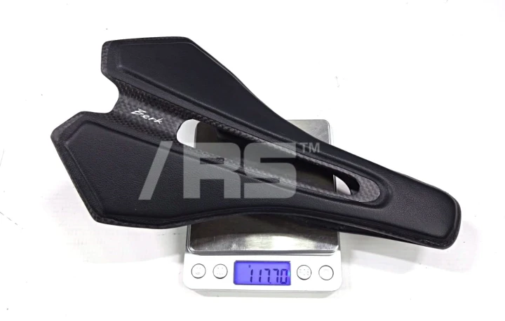 Siodło Berk Lupina Monocoque Open Padded, czarne