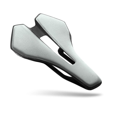 Siodło Berk Lupina Monocoque Open Padded, srebrne
