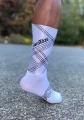 Skarpety kolarskie VeloToze Aero Socks, białe