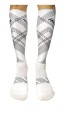 Skarpety kolarskie VeloToze Aero Socks, wysokie, białe