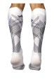 Skarpety kolarskie VeloToze Aero Socks, wysokie, białe