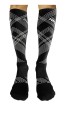 Skarpety kolarskie VeloToze Aero Socks Extra Extra Tall, wysokie, czarne