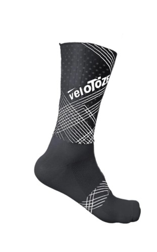 Skarpety kolarskie VeloToze Aero Socks, czarne