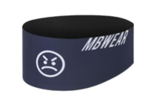 Opaska MB Wear Head Bands Smile Blue