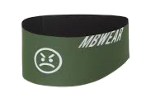 Opaska MB Wear Head Bands Smile Green