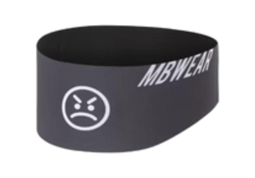 Opaska MB Wear Head Bands Smile Grey