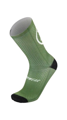 Skarpety kolarskie MB Wear Smile EVO Green