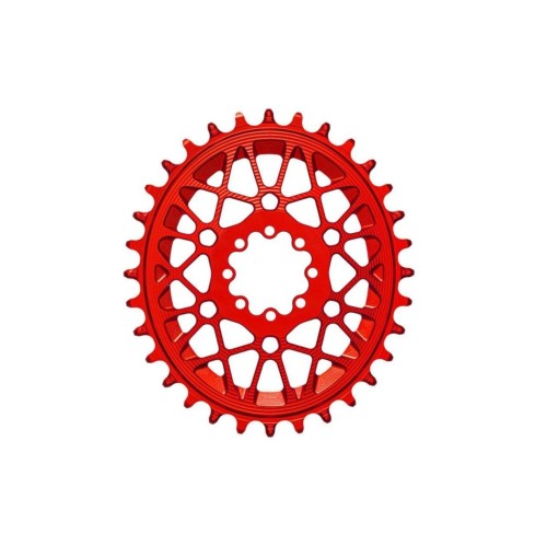 Zębatka Absoluteblack Oval SRAM Direct Mount 8-Bolt, T-Type, czerwona.jpg