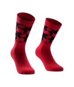 Skarpety kolarskie Assos Monogram Socks EVO Katana Red