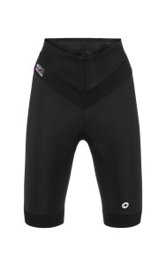 Spodenki kolarskie damskie Assos UMA GT C2 Half Shorts Long Leg Black Series