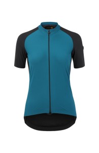 Koszulka kolarska damska Assos UMA GTV C2 Jersey Bluish Green