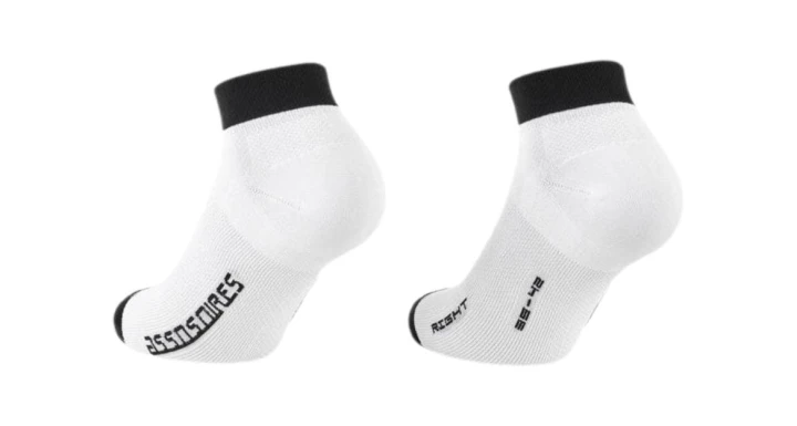 Skarpety Assos RS Superleger Low White Series