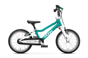 Rower dziecięcy Woom GO 2 Metallic Turquoise, 14"