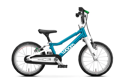 Rower dziecięcy Woom GO 2 Metallic Blue, 14"