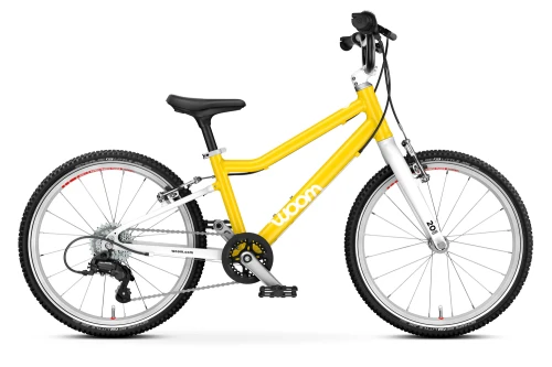 Rower dziecięcy Woom GO 4 Vibrant Yellow, 20"