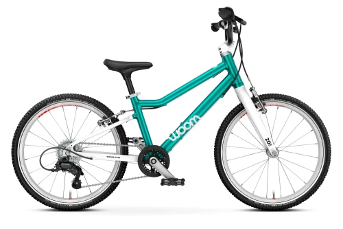 Rower dziecięcy Woom GO 4 Metallic Turquoise, 20"