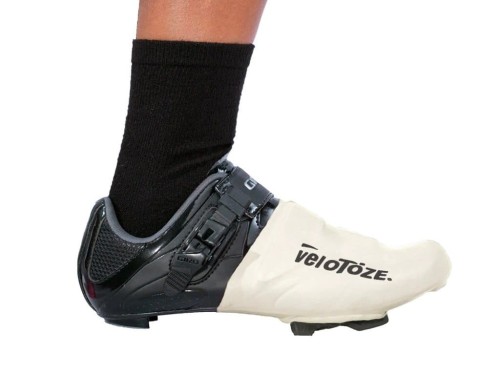Ochraniacze na buty VeloToze Toe Cover, na palce, białe