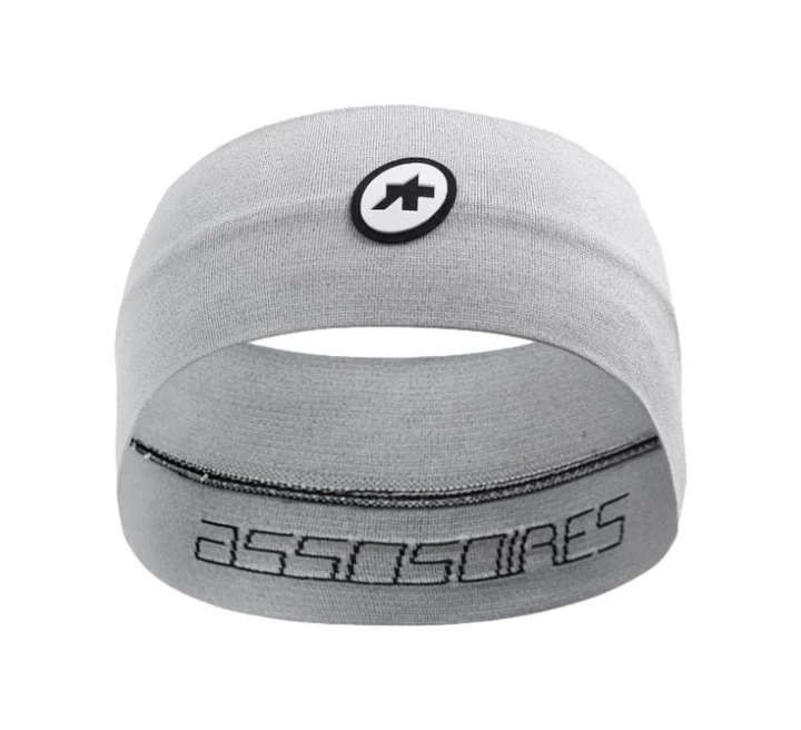 Opaska na głowę Assos Headband P1 Grey Series_2.jpeg