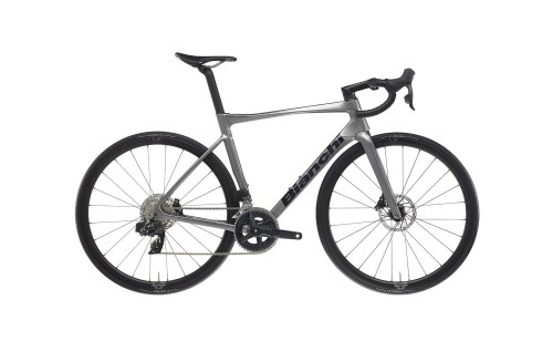 Rower Bianchi Specialissima COMP 2025, 105 12s, Graphite/Black