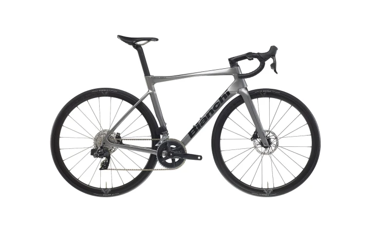 Rower Bianchi Specialissima COMP 2025, 105 12s, Graphite/Black