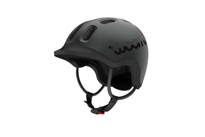 Kask dziecięcy Woom Ready, Charcoal Metallic