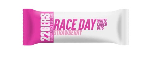 Baton energetyczny 226ers Race Day Choco Bits, truskawkowy