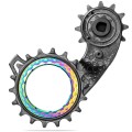 Wozek przerzutki Absoluteblack HollowCage V2 Carbon Ceramic SRAM AXS 12s, rainbow.jpg