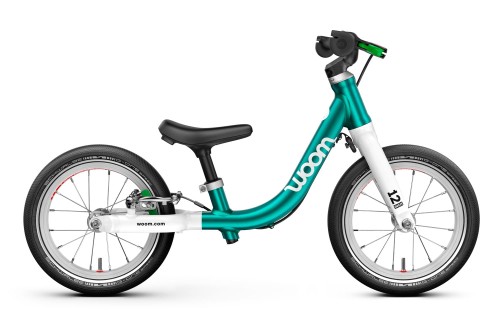 Rower dziecięcy Woom GO 1 Metallic Turquoise, 12"