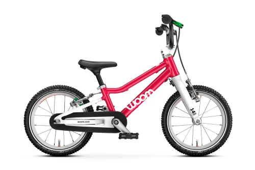 Rower dziecięcy Woom GO 2 Hot Pink, 14"