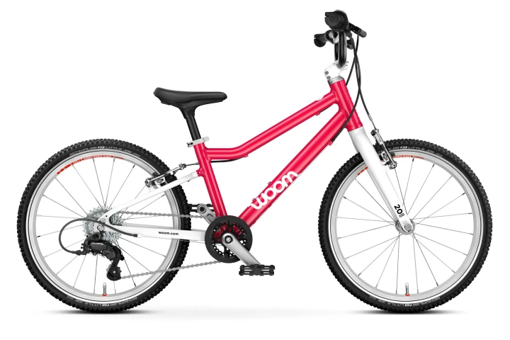 Rower dziecięcy Woom GO 4 Hot Pink, 20"