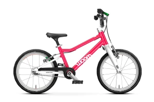 Rower dziecięcy Woom GO 3 Automagic Hot Pink, 16"