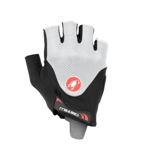 Rękawiczki Castelli Arenberg Gel 2m czarno-biało-czerwone