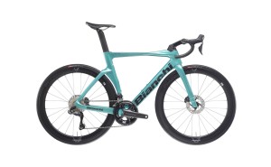 Rower szosowy Bianchi Oltre Comp, 105 Di2, Metallic Celeste/Black Full Glossy