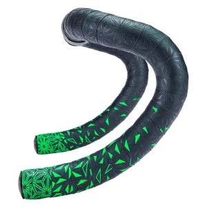 Owijka na kierownicę Supacaz Super Sticky Kush Star Fade/Zielona-Neon