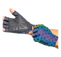Rękawiczki Supacaz SupaG Clarino Gloves Oil Slick Reflective