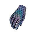 Rękawiczki Supacaz SupaG Clarino Gloves Oil Slick Reflective Long