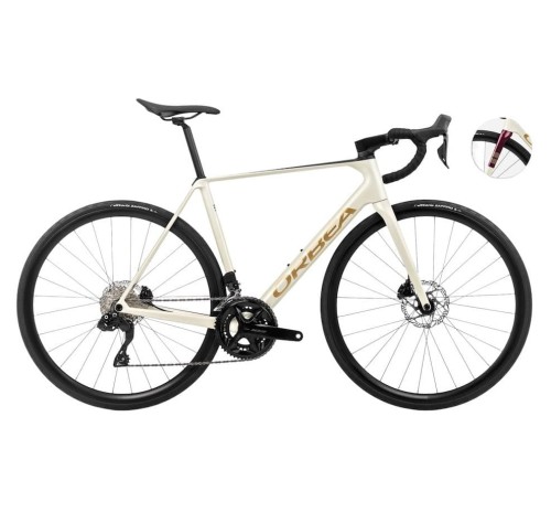 Rower szosowy Orbea ORCA 2025 M30i Ivory White/Burgundy/Vulcano