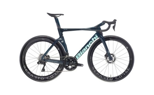 Rower szosowy Bianchi Oltre RC Dura-Ace Inked Dark Celeste/Carbon UD Celeste Full Glossy